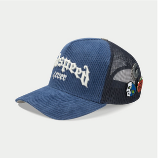 Godspeed | GS FOREVER TRUCKER HAT (Saphire Corduroy)