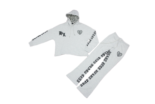 Focus | Broken Hearts Sweatsuit ( Gray)