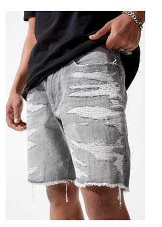 Jordan Craig | Retro - Riverside Denim Shorts (Cement Wash)
