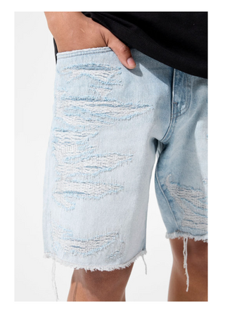 Jordan Craig | Retro - Riverside Denim Shorts (Iced White)