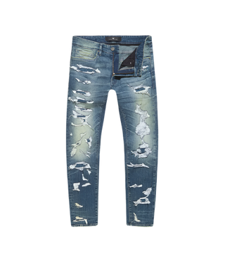 Jordan Craig | Ross - Black Widow Denim (Azure Gold)