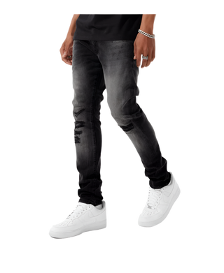 Jordan Craig | Sean - Attitude Denim (Monochrome) (Black Shadow)