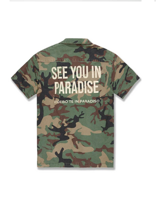 Jordan Craig | KIDS SYIP Vintage S/S Work Shirt (Vintage Camo)