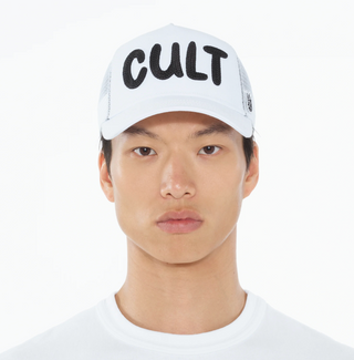 Cult Of Individuality | Cult's Cult Chain Logo Hat in White