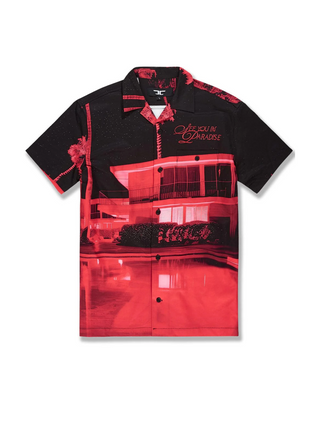 Jordan Craig | Wanderlust S/S Party Shirt (Red)