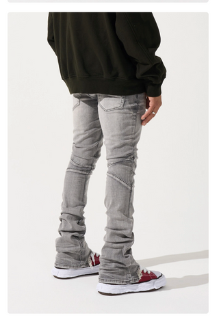 Serenede | "Noctis" Stacked Jeans