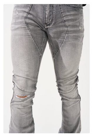 Serenede | "Noctis" Stacked Jeans