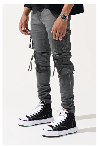 Serenede | "Granite" Cargo Jeans