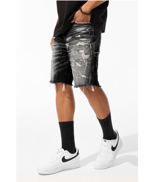 Jordan Craig | Retro - Landman Denim Shorts (Industrial Black)