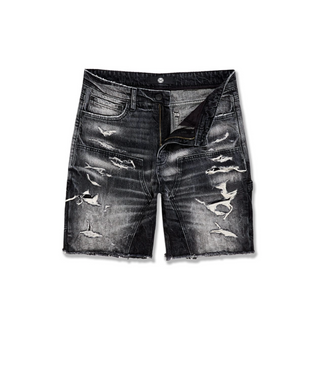 Jordan Craig | Retro - Landman Denim Shorts (Industrial Black)