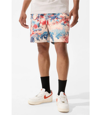 Jordan Craig | Retro - Ibiza Lounge Shorts (Coral)