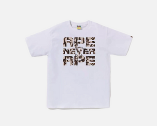 Bathing Ape | SS Model TRIAL CAMO Pattern ASNKA Logo Japan (White)