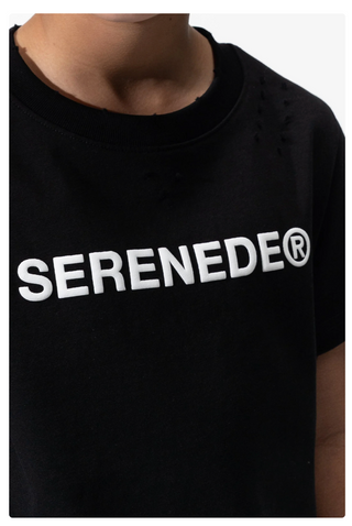 Serenede Kids | "Classic" Black T-Shirt