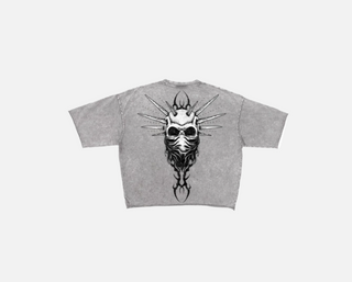 Roku Studio | ENZYME WASHED STUDDED CROPPED TEE