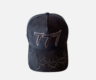 Hudson | 777 SUEDE HAT (Black/Black)