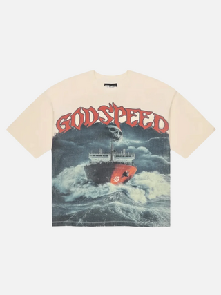 Godspeed | Godspeed Sea Sick T-shirt Bone