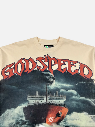 Godspeed | Godspeed Sea Sick T-shirt Bone