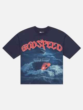 Godspeed | Godspeed Sea Sick T-shirt Navy