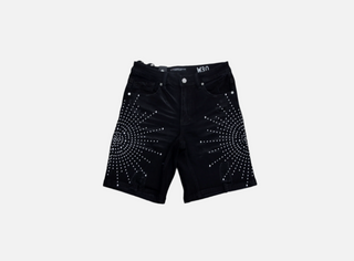 Hudson | Studded Burst Shorts (Black)