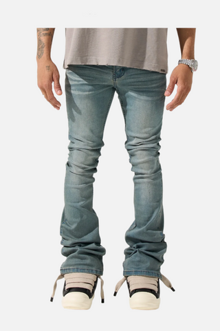 Serenede | "SeaBurst" Stacked Jeans
