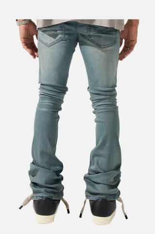 Serenede | "SeaBurst" Stacked Jeans