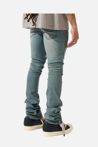 Serenede | "SeaBurst" Stacked Jeans