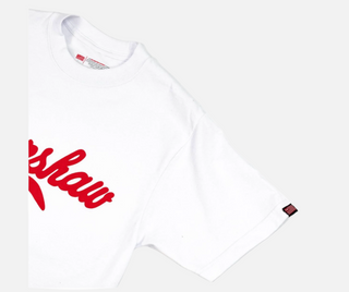 The Marathon Clothing | Limited Edition Crenshaw T-Shirt - White/Red