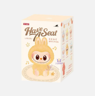 Pop Mart |  Labubu The Monsters Have a Seat Vinyl Plush Single Blind Box