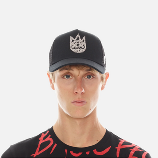 Cult Of Individuality | CLEAN CRSYTAL LOGO MESH BACK TRUCKER CURVED VISOR