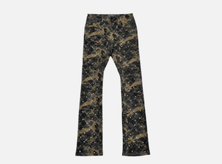 Vicious | EMBELLISH RHINESTONE FLARE DENIM