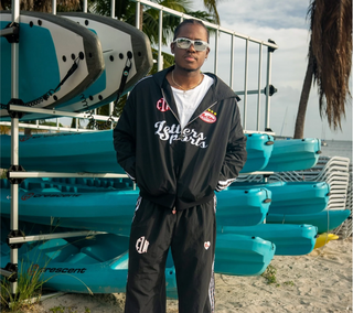 Red Letters | C1N x RL Zip Up - Black