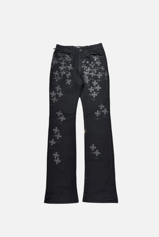 Jordan Craig | Kids Stacked Jeans -Black JTF2293