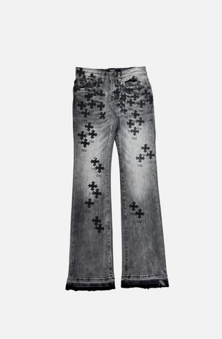 Jordan Craig | Kids Stacked Jeans gray JTF2293