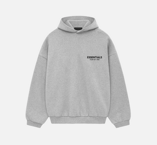 Fear of God Essentials |  Fleece Hoodie II 'Light Heather Grey'