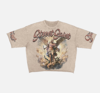 Roku Studio | STREET SAINT ENZYME WASHED CROPPED CREW