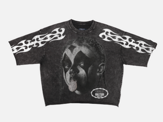 Roku Studio | RUTHLESS GLORY ENZYME WASHED CROPPED CREW