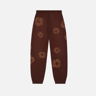 Denim Tears | Mono Cotton Wreath Sweatpants 'Brown'