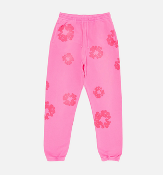 Denim Tears |  Mono Cotton Wreath Sweatpants 'Pink'