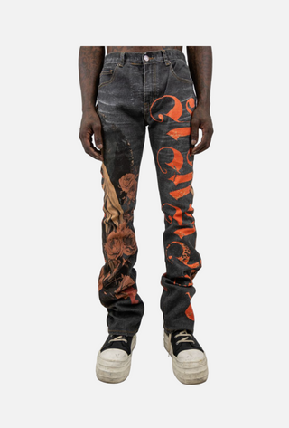 Armor Jeans | DIGITAL PRINT STACKED JEANS