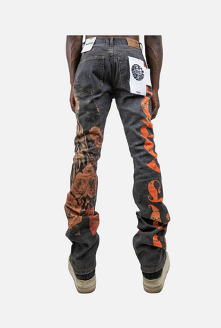 Armor Jeans | DIGITAL PRINT STACKED JEANS