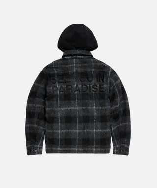 Jordan Craig | SYIP Hooded Flannel Jacket (Black Shadow)