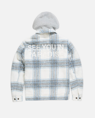 Jordan Craig | SYIP Hooded Flannel Jacket (Light Blue)