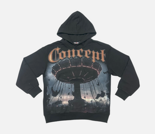 Concept | "CAROUSEL" HOODY- BLACK