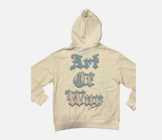 Concept | "ART OF WAR" HOODY - CREAM