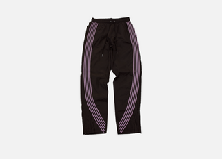 Kindred | NYLON STRIPED PANTS (brown/pink)