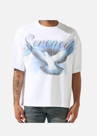 Serenede | CELESTIAL White T-Shirt