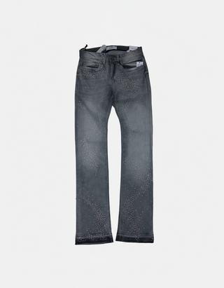 Liquid Crystal | Stacked Denim (Cement Wash)