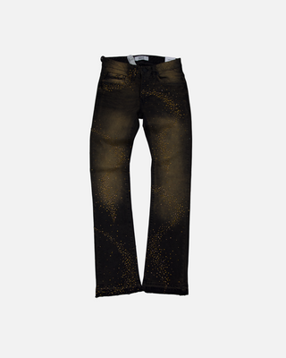 Liquid Crystal | Stacked Denim (Copper Black)