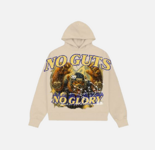 Roku Studio | GLORY DROP SHOULDER CLASSIC BOXY FLEECE HOODIE (Sand Stone)