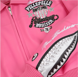 Pelle Pelle | Womens American Bruiser Plush- Pink